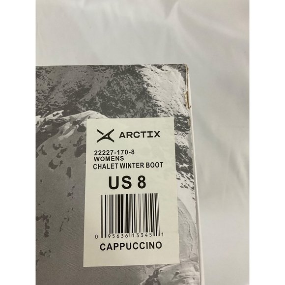 Arctix Women's Chalet Winter Boot Color Brown/ Tan (Cappuccino)  Size : 8 NEW - Picture 11 of 11